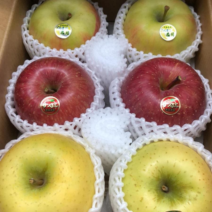 津軽産りんご・アソート 贈答用3Kg